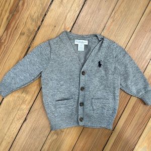 Ralph Lauren Grey Cardigan